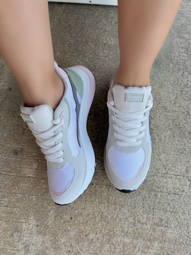 Lena Pastel Basic Sneaker