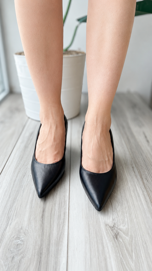 Fabi black heel