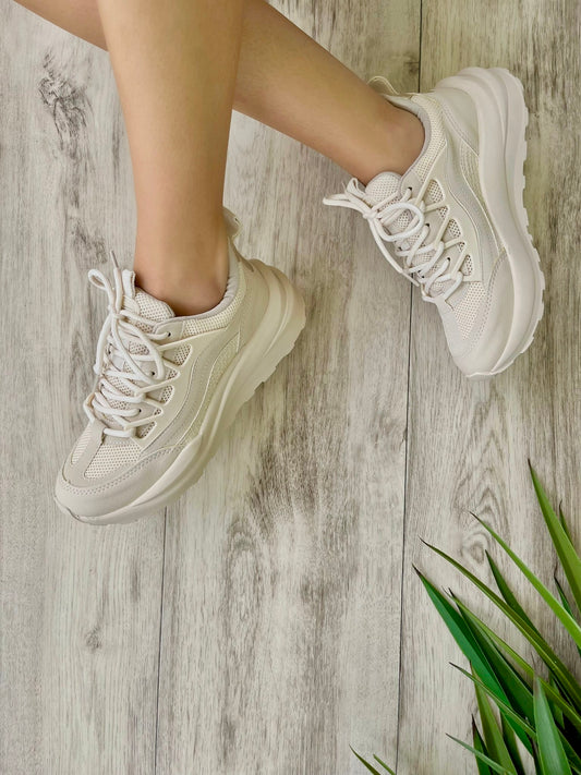 Eloisa Beige Sneaker