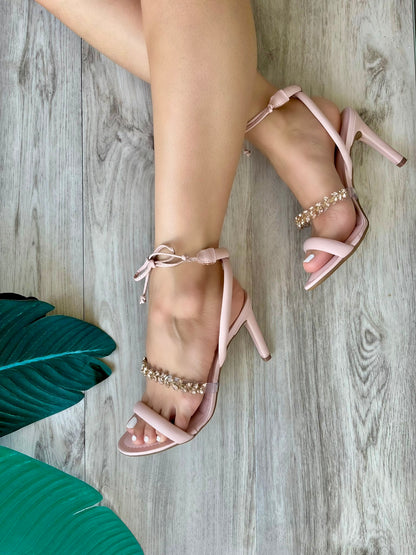 Dhana pink Heel - Stela The Shoetique