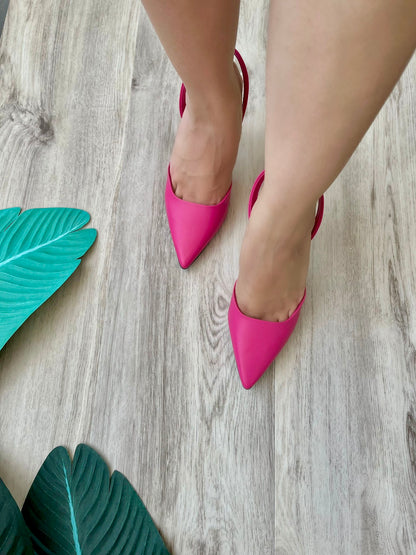 Fabi pink Heel - Stela The Shoetique