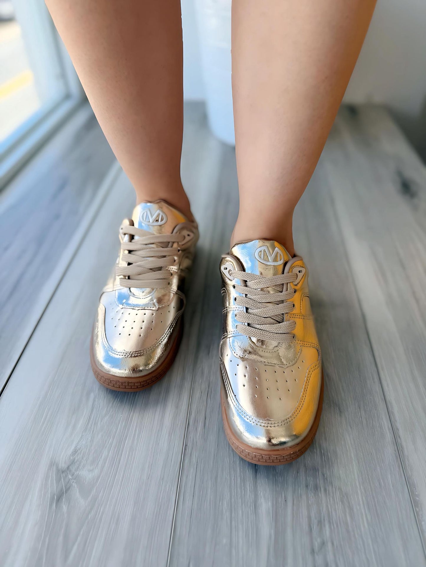 Oliver gold sneaker