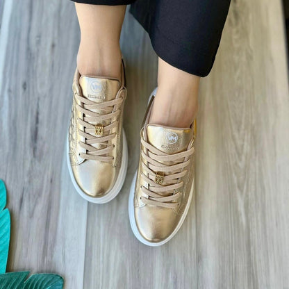 Nika gold sneaker