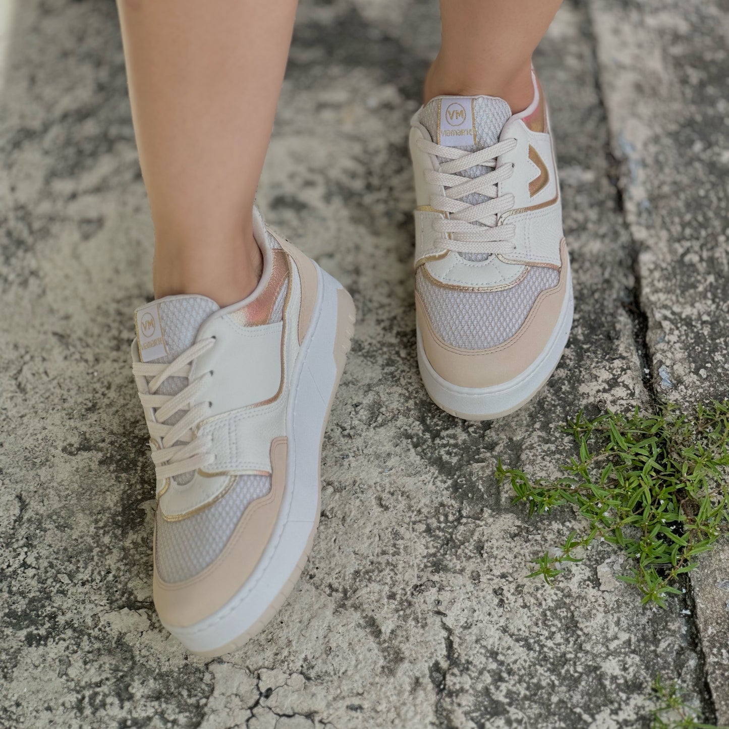 Anais beige tones sneaker