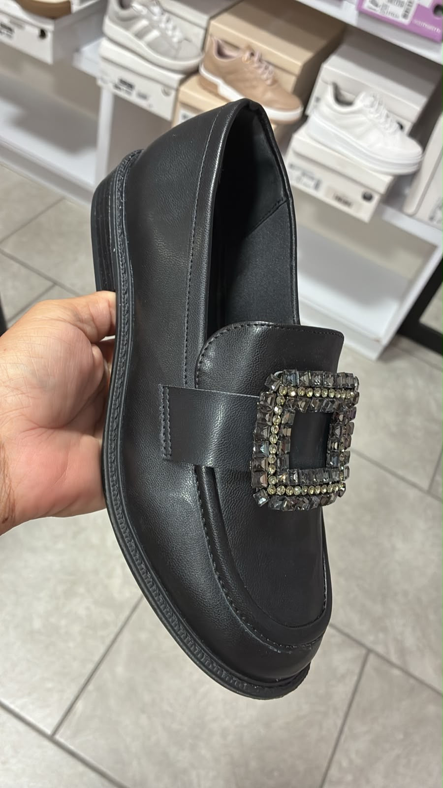 Melida black loafer 8