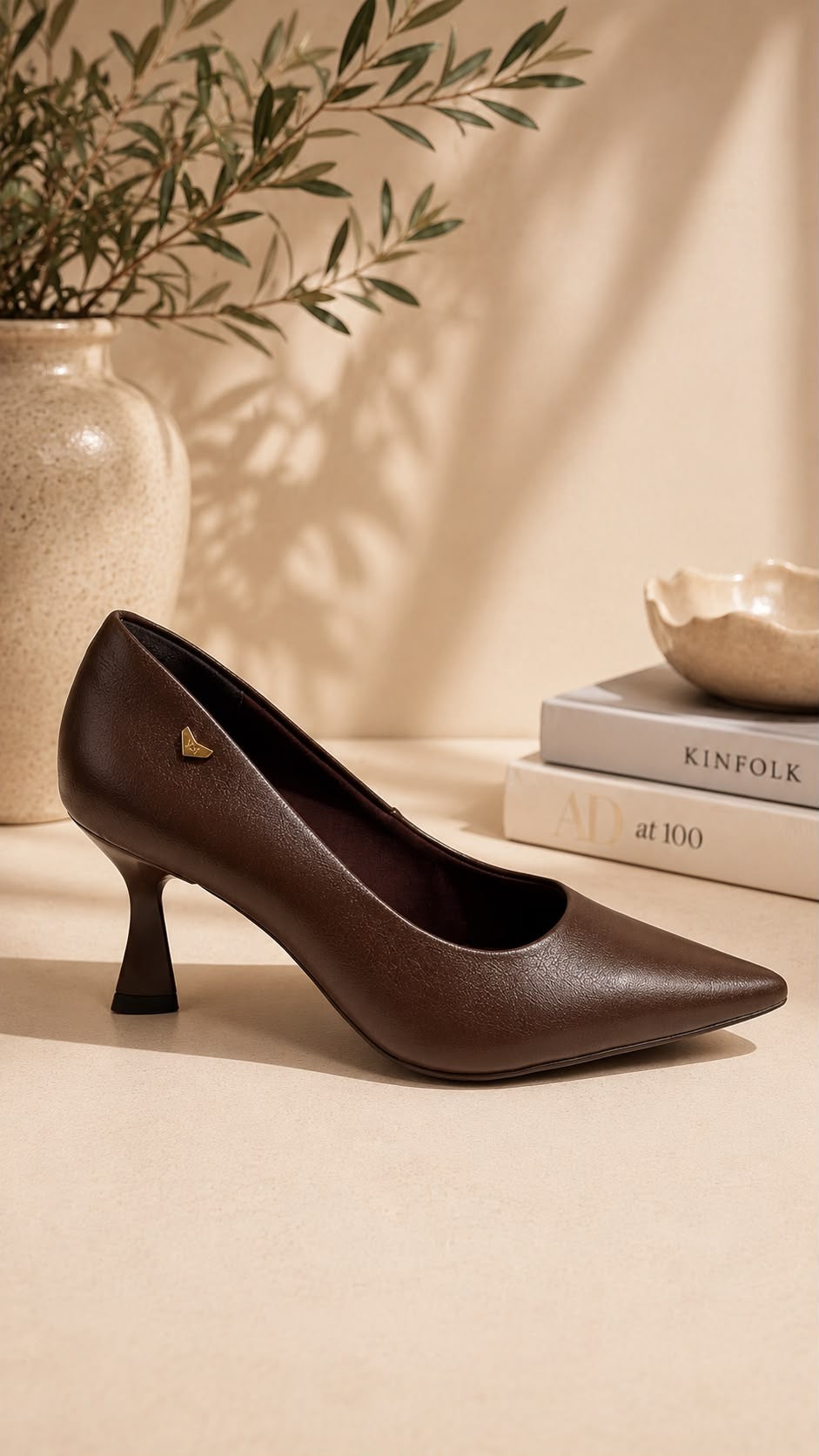 Leyla cinnamon heel 7,10