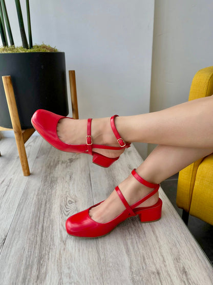 Cailin Red Heel size 9