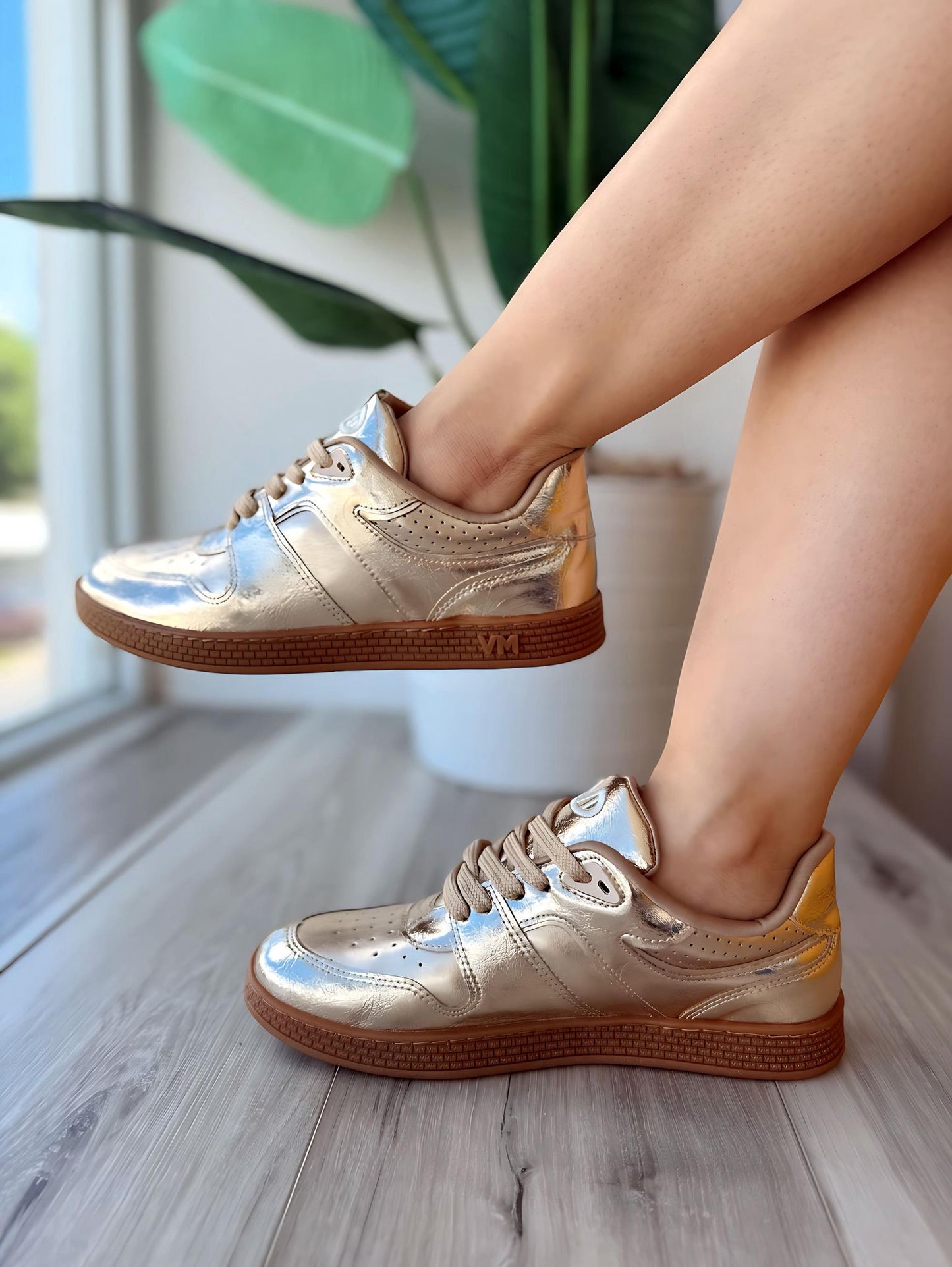 Oliver gold sneaker