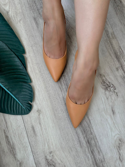 Emma Caramel Heel - Stela The Shoetique