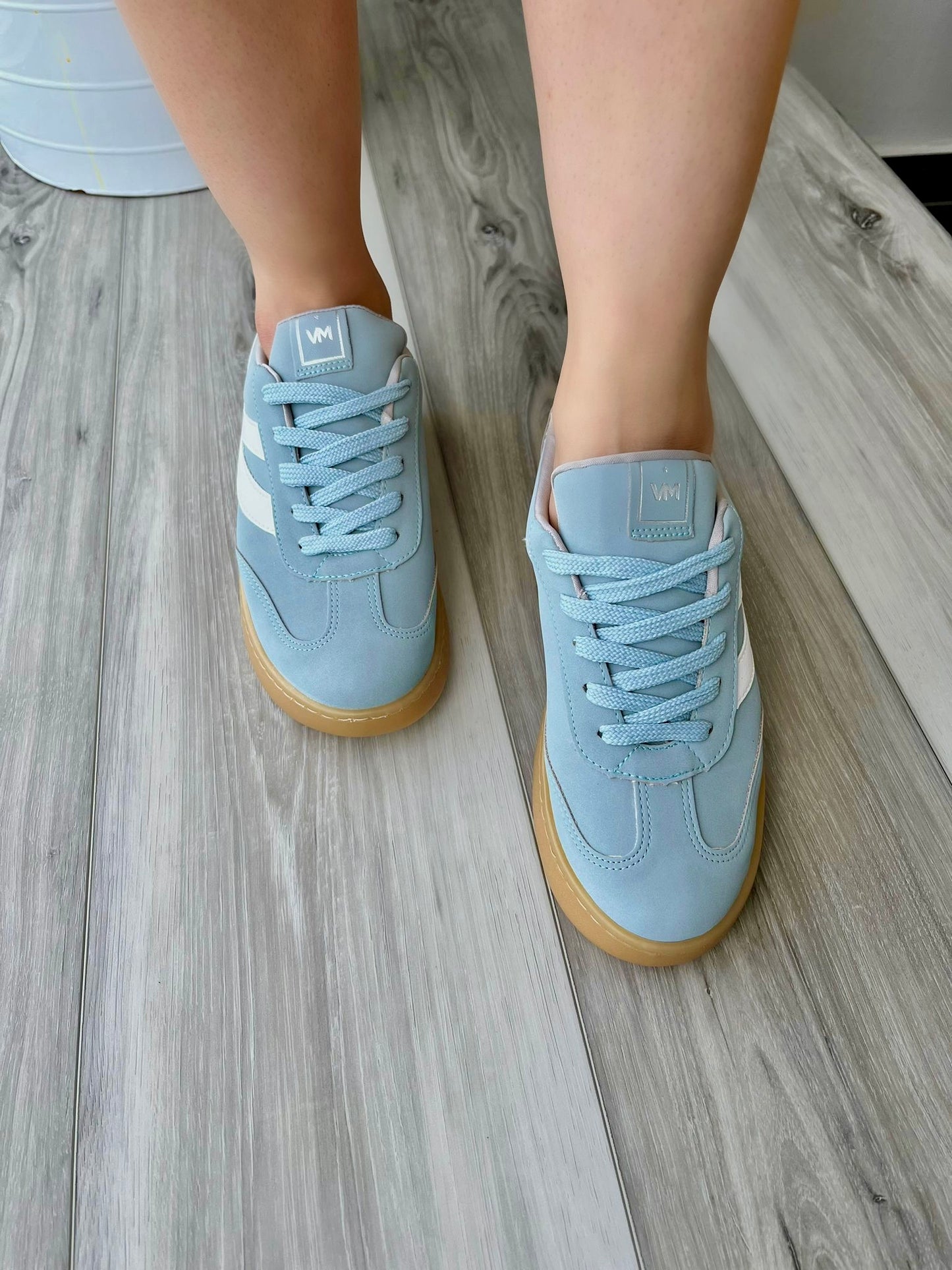 Chantal blue sneaker - Stela The Shoetique