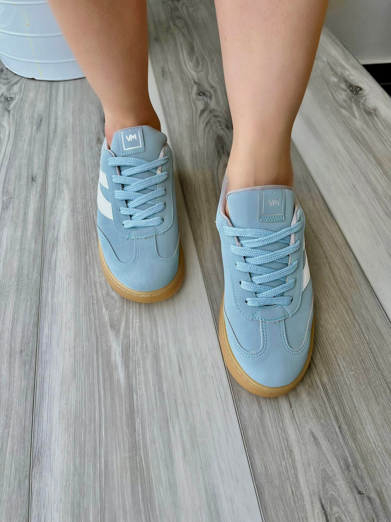 Chantal blue sneaker - Stela The Shoetique