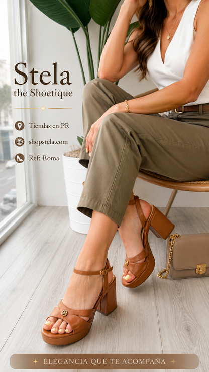 Roma camel heel