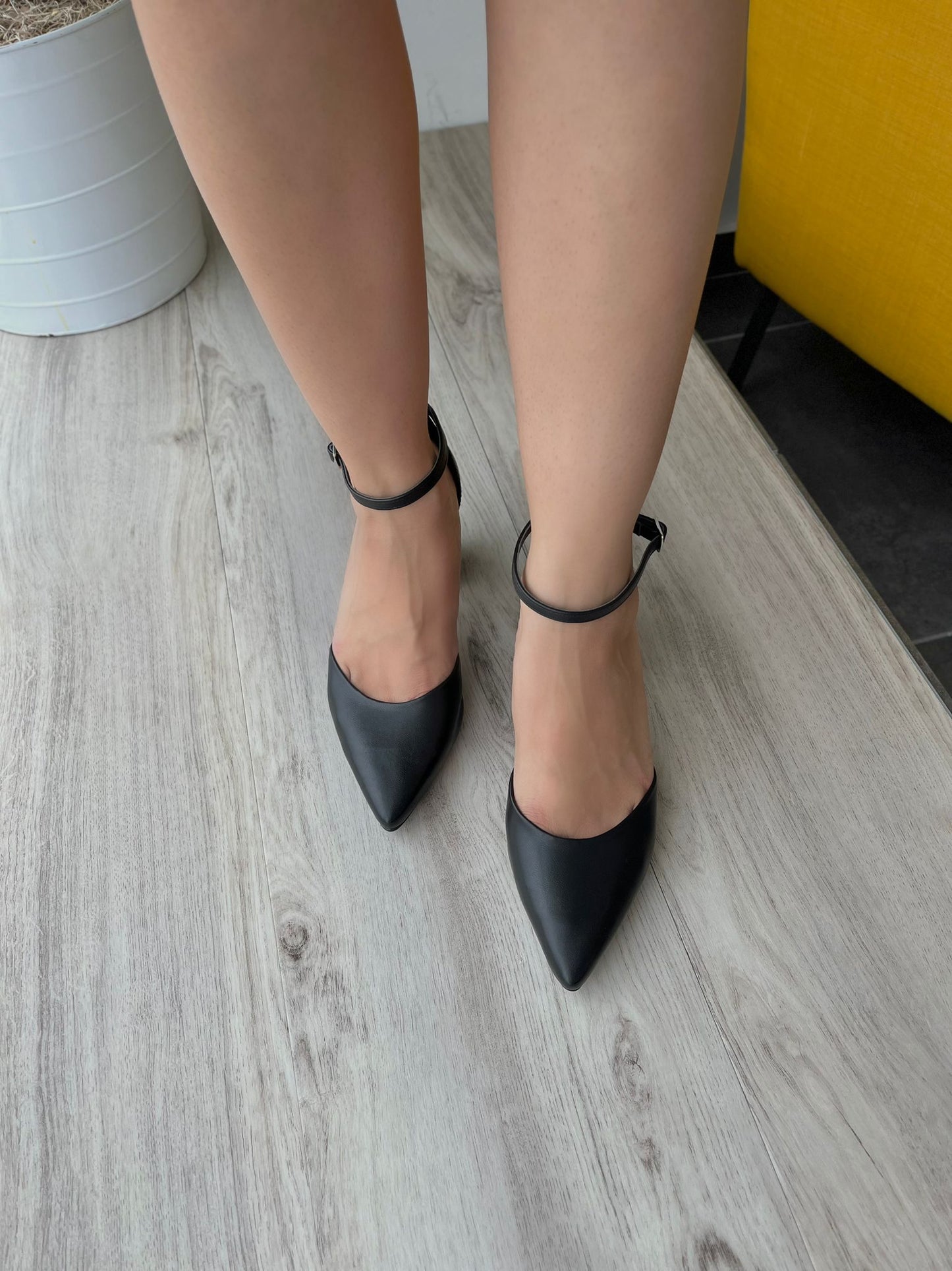 Denisse Black Heel - Stela The Shoetique