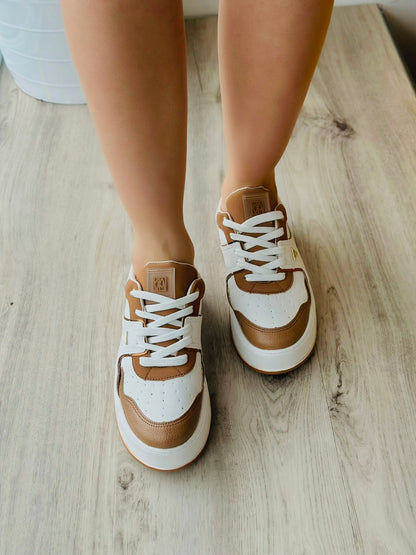 Tammy camel sneaker - Stela The Shoetique