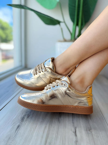 Oliver gold sneaker