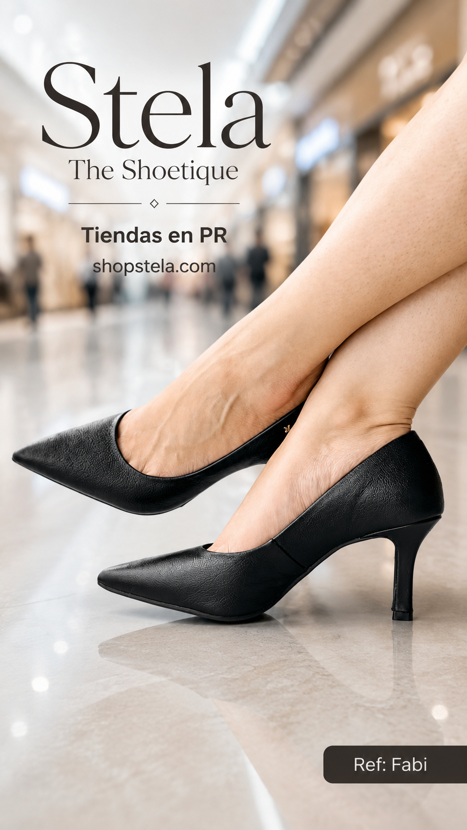 Fabi black heel