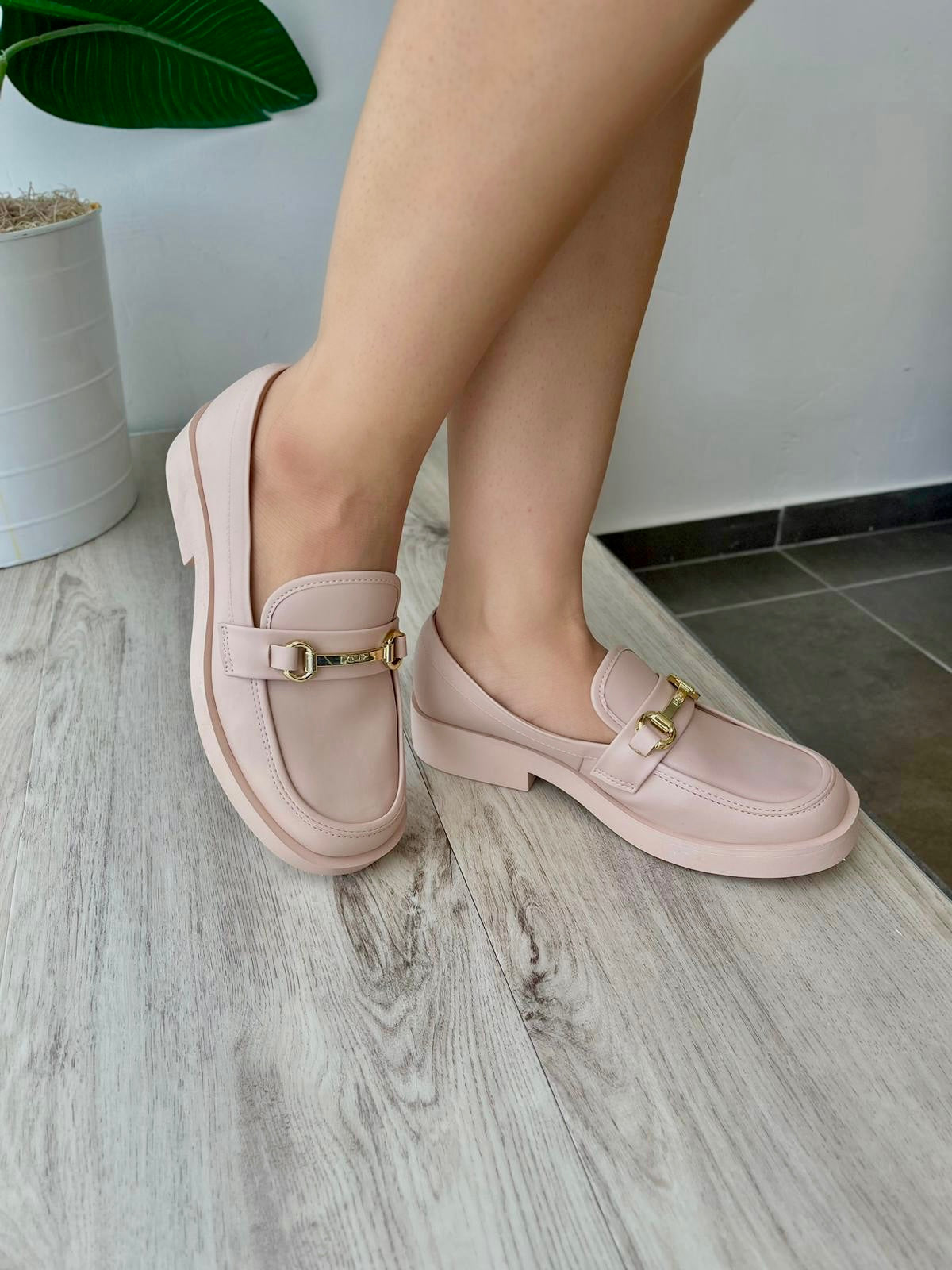 Mikela Blush Loafer - Stela The Shoetique