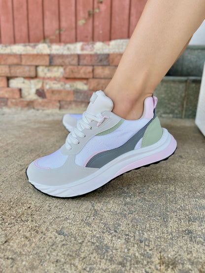 Lena Pastel Basic Sneaker