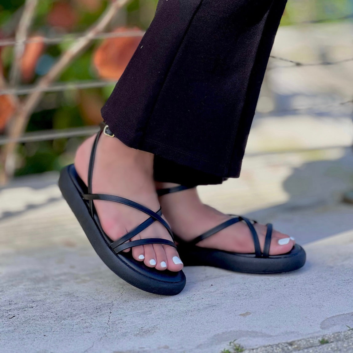 Zara black flat - Stela The Shoetique