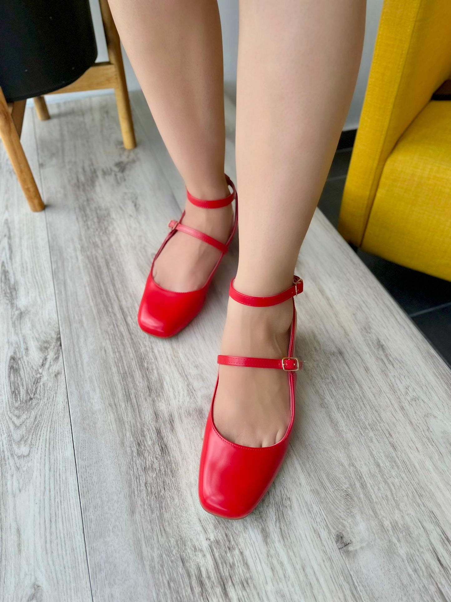 Cailin Red Heel size 9