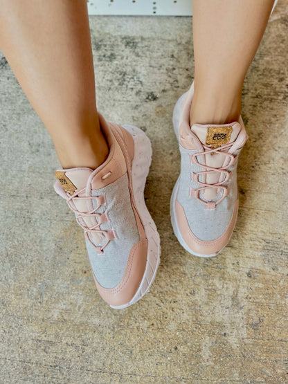 Soft Peach Dalena Sneaker - Stela The Shoetique