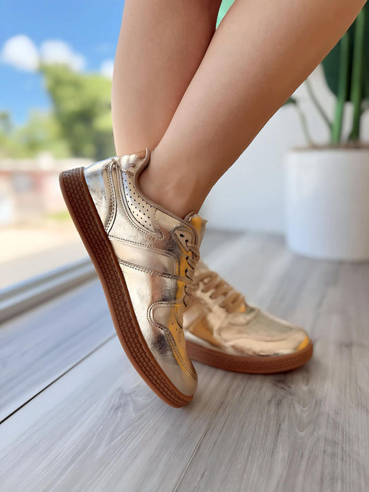 Oliver gold sneaker