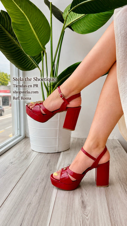 Roma red heel