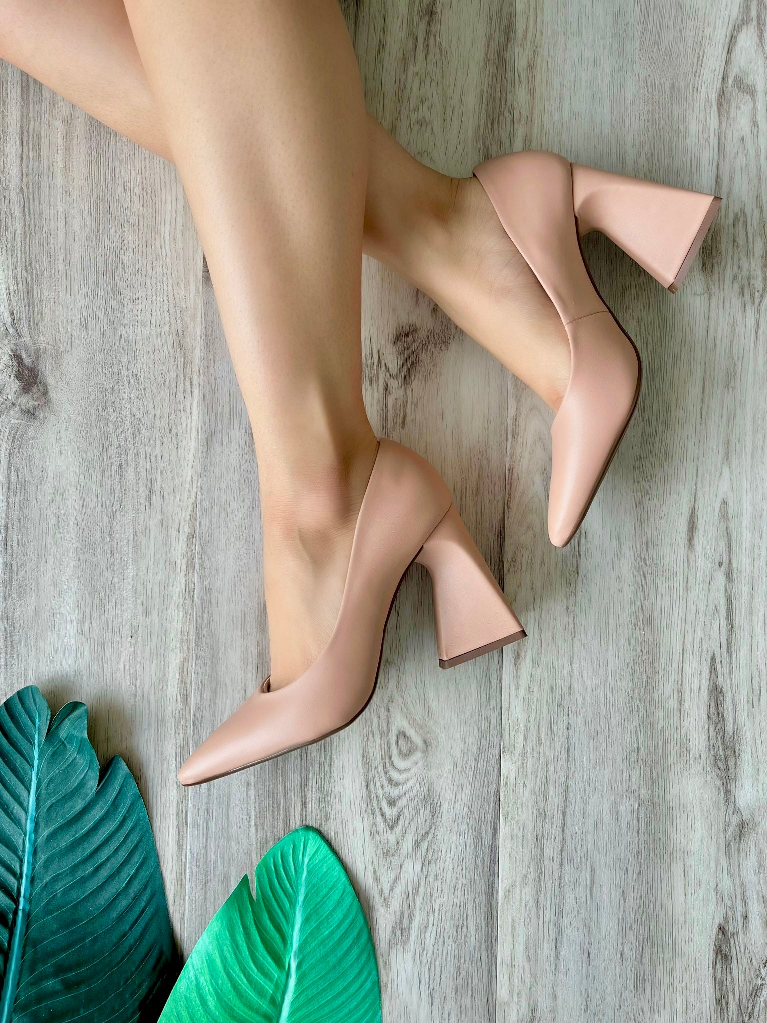 Catalina Nude Heel - Stela The Shoetique