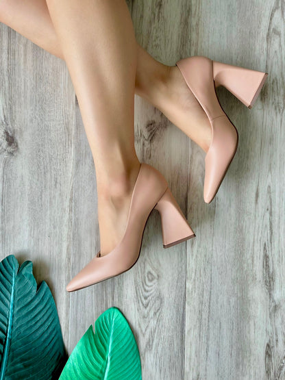 Catalina Nude Heel - Stela The Shoetique