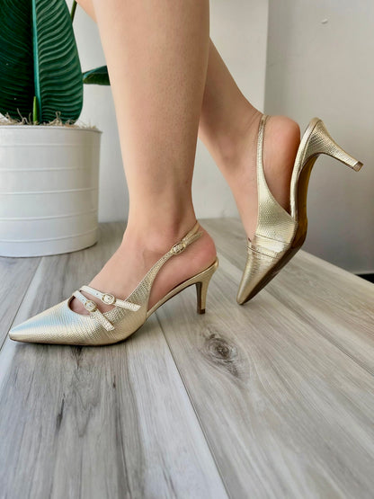 Mila gold heel