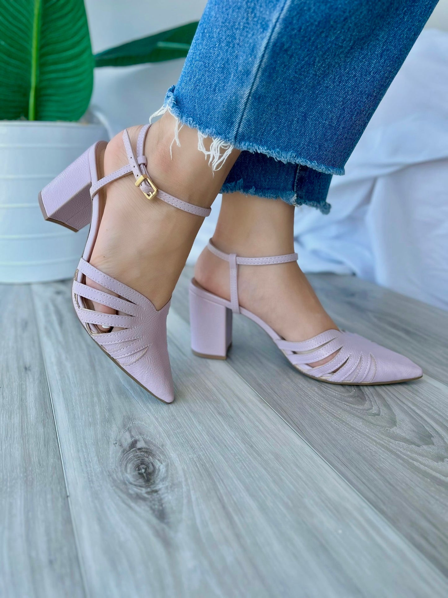 Tilly lila heel