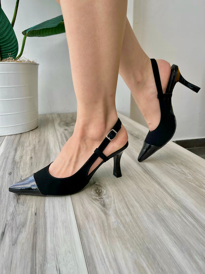 Jonie black heel