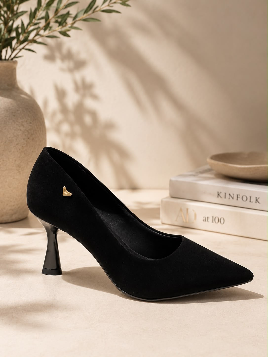 Leyla black heel