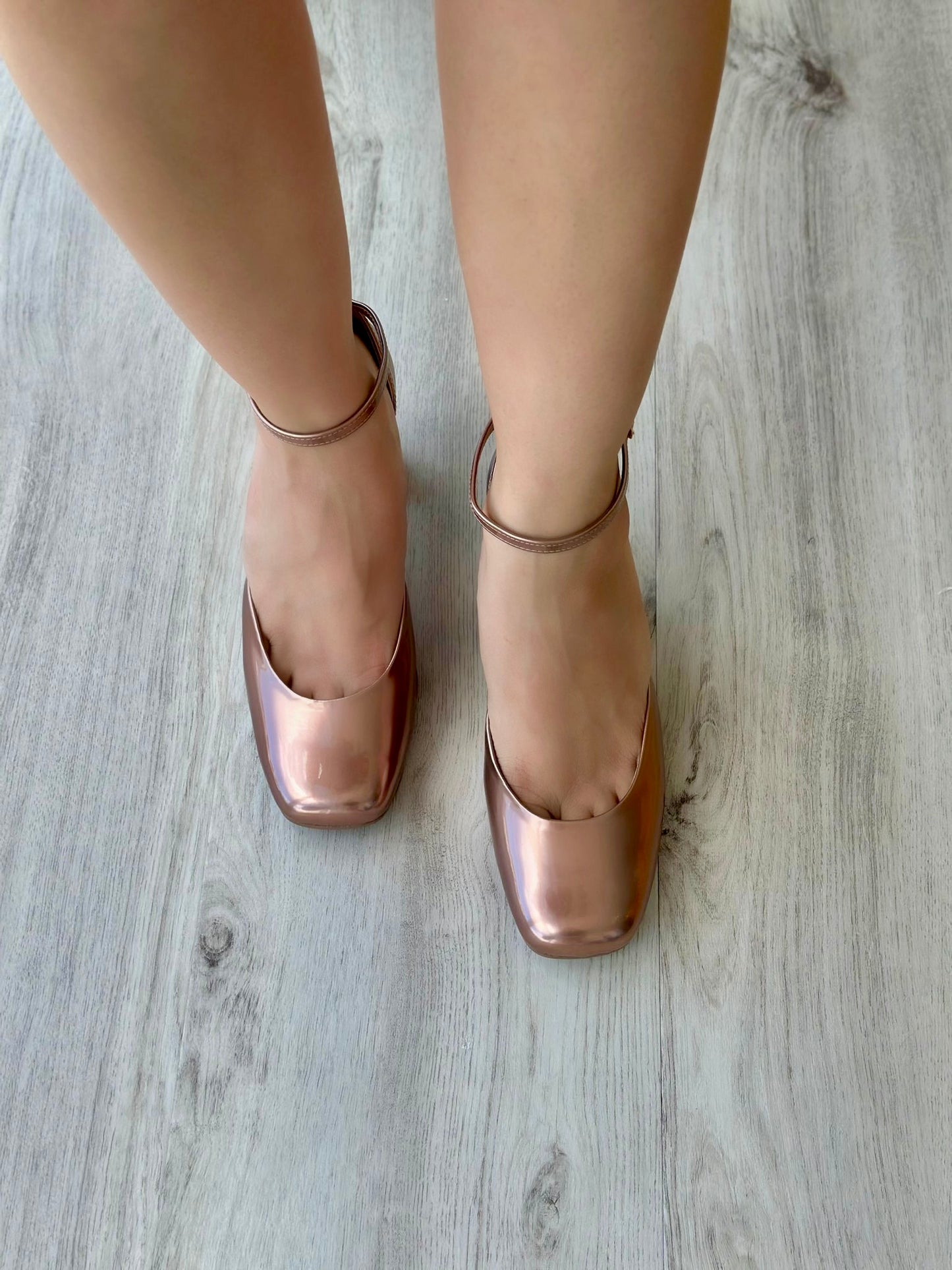 Steph bronze heel - Stela The Shoetique