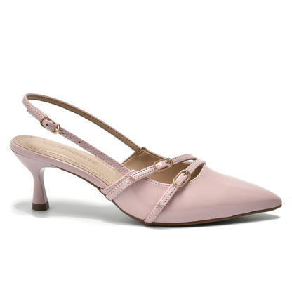 Sandy pink heel