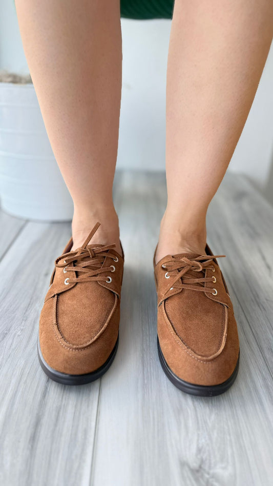 Hazel camel topsider