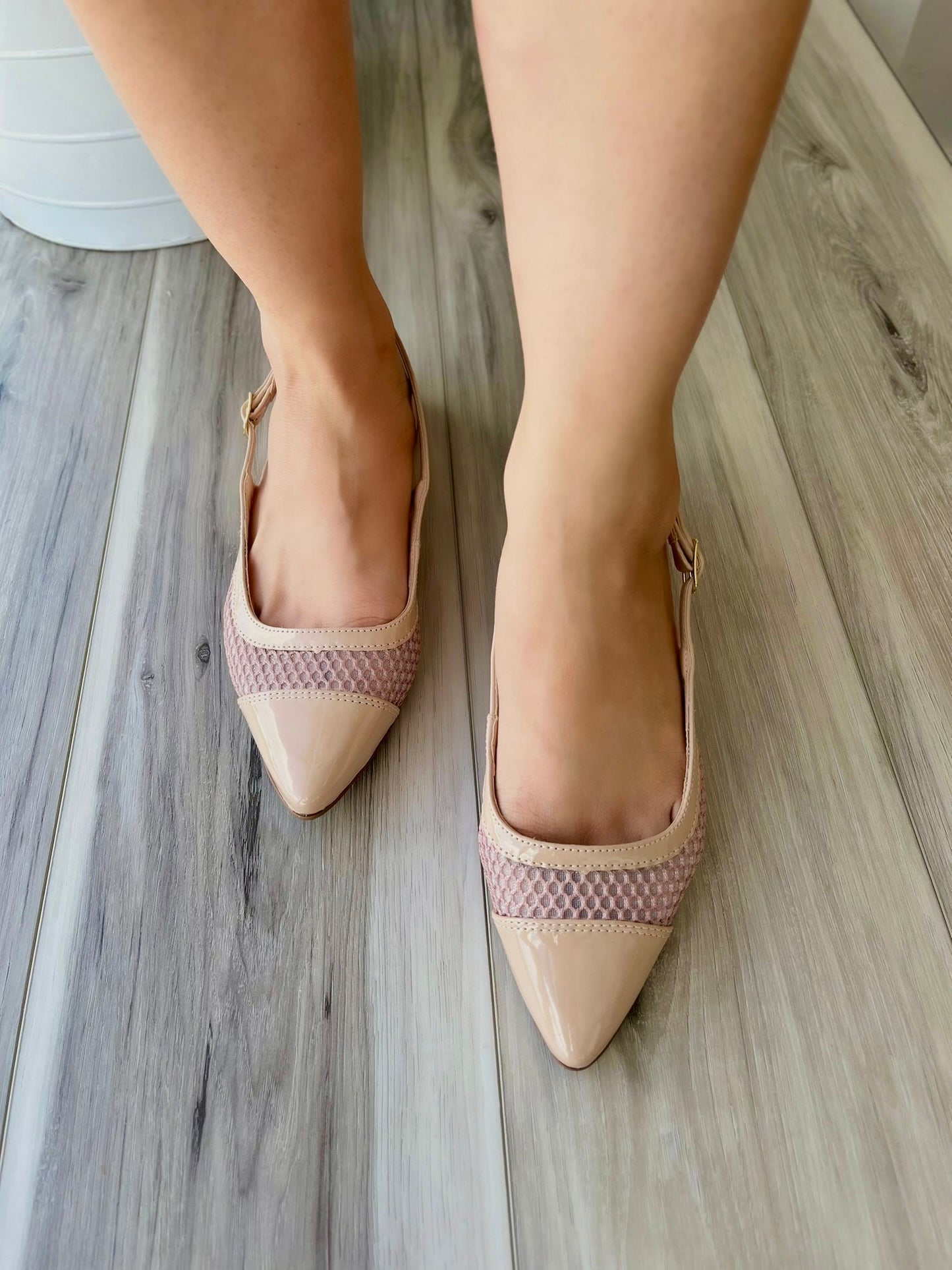 Ary beige slingback