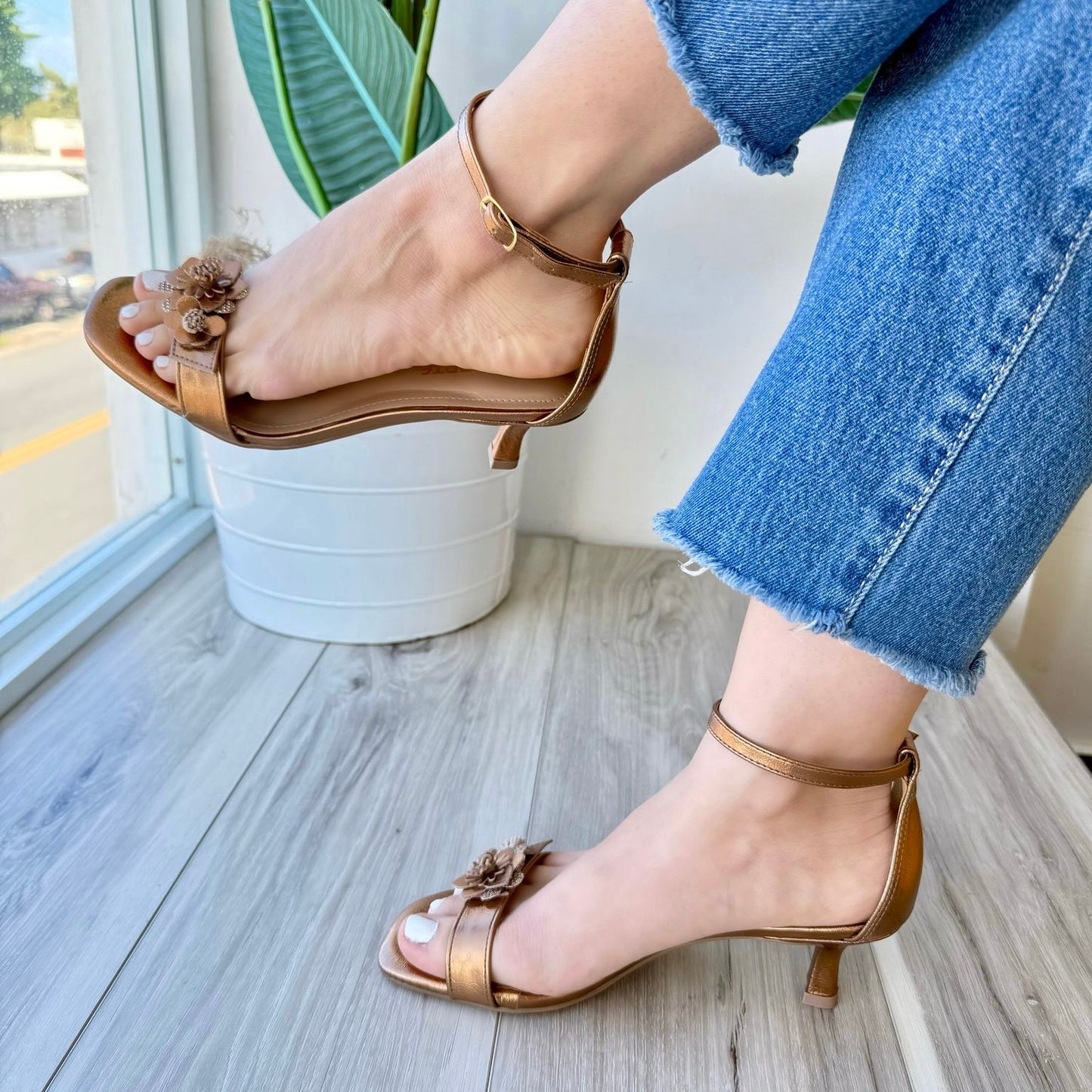 Gracie bronze heel