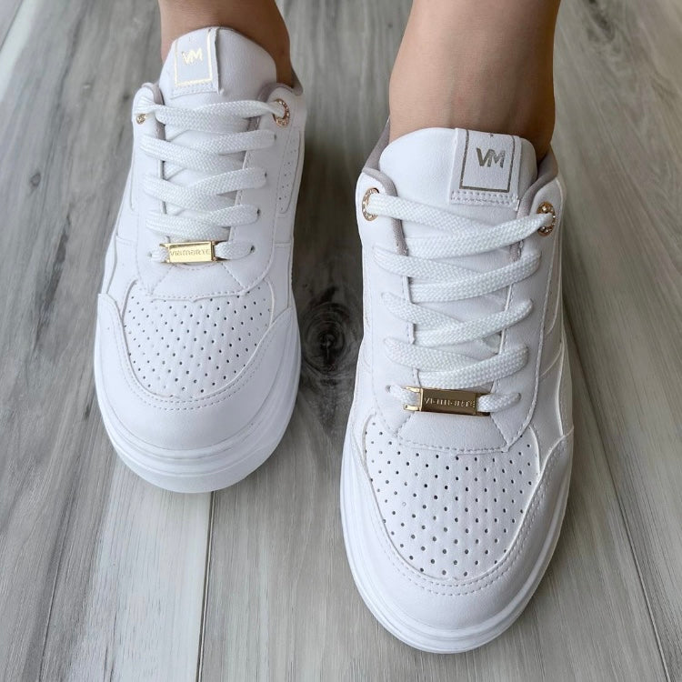 Daniela white sneaker - Stela The Shoetique