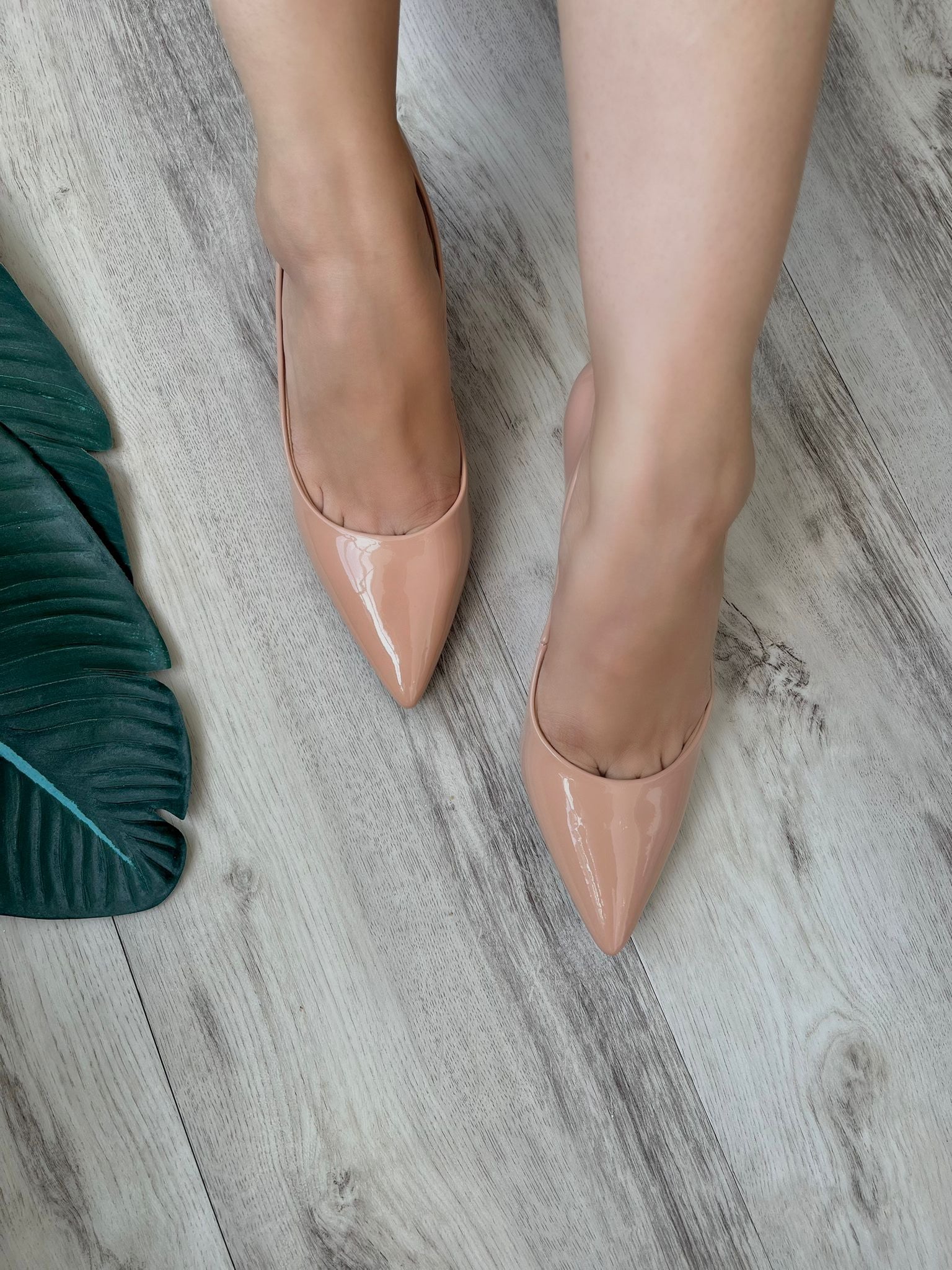 Emma Beige Heel - Stela The Shoetique