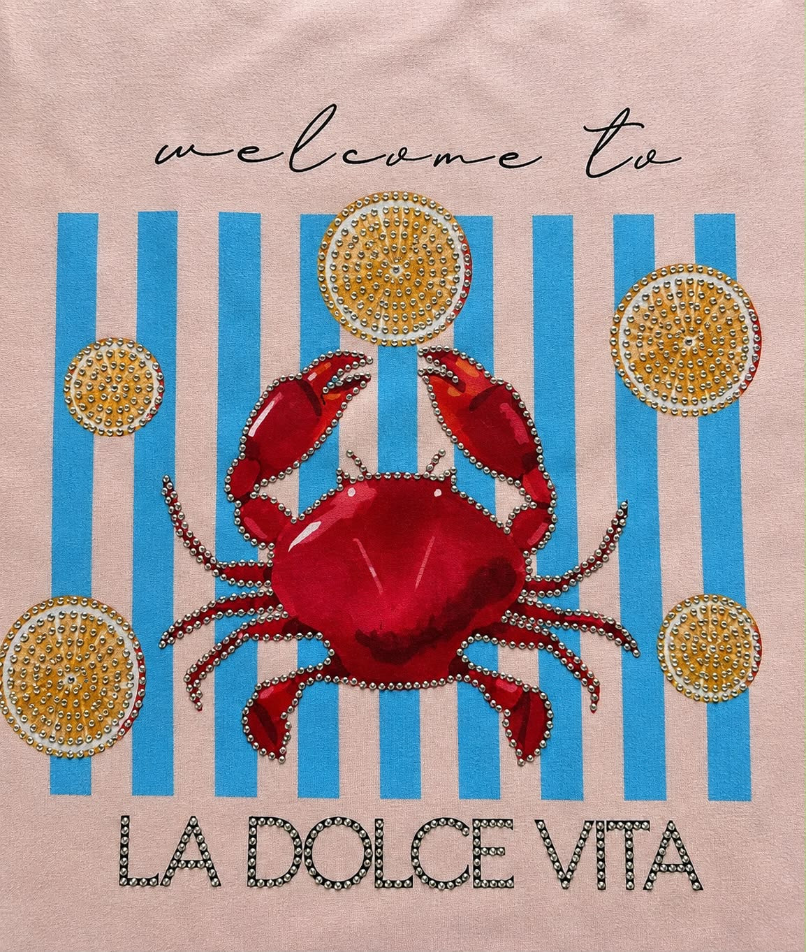 Crabby girl pink t-shirt