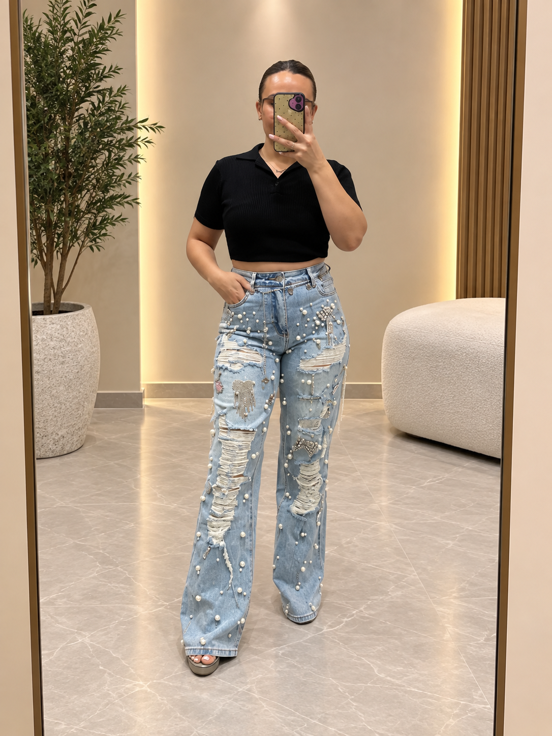 Pearls Jean