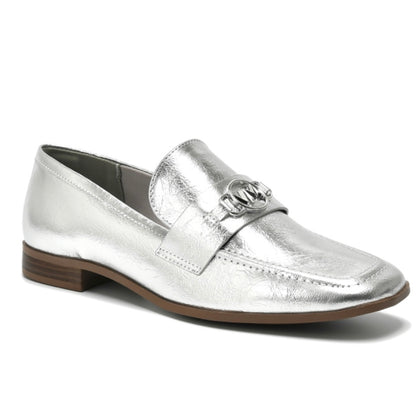 Brady silver loafer 075-012-01 - Stela The Shoetique