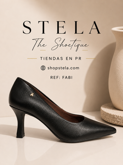 Fabi black heel