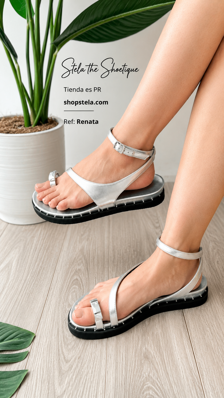 Renata silver flat 5
