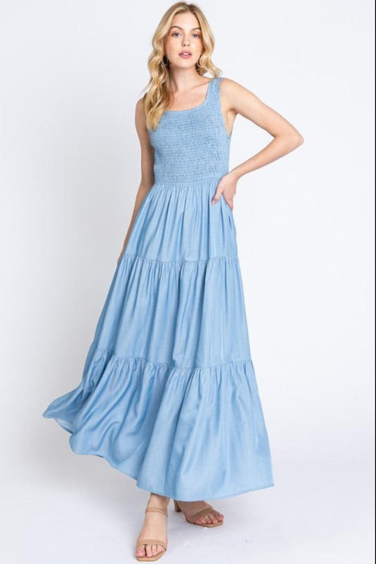 Baby blue Dress