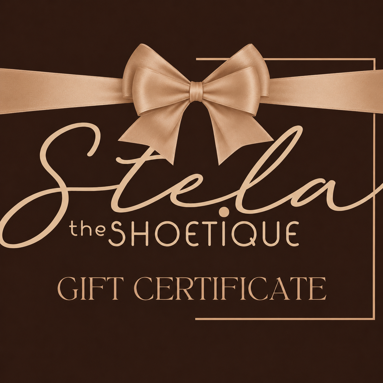 GIFT CERTIFICATE