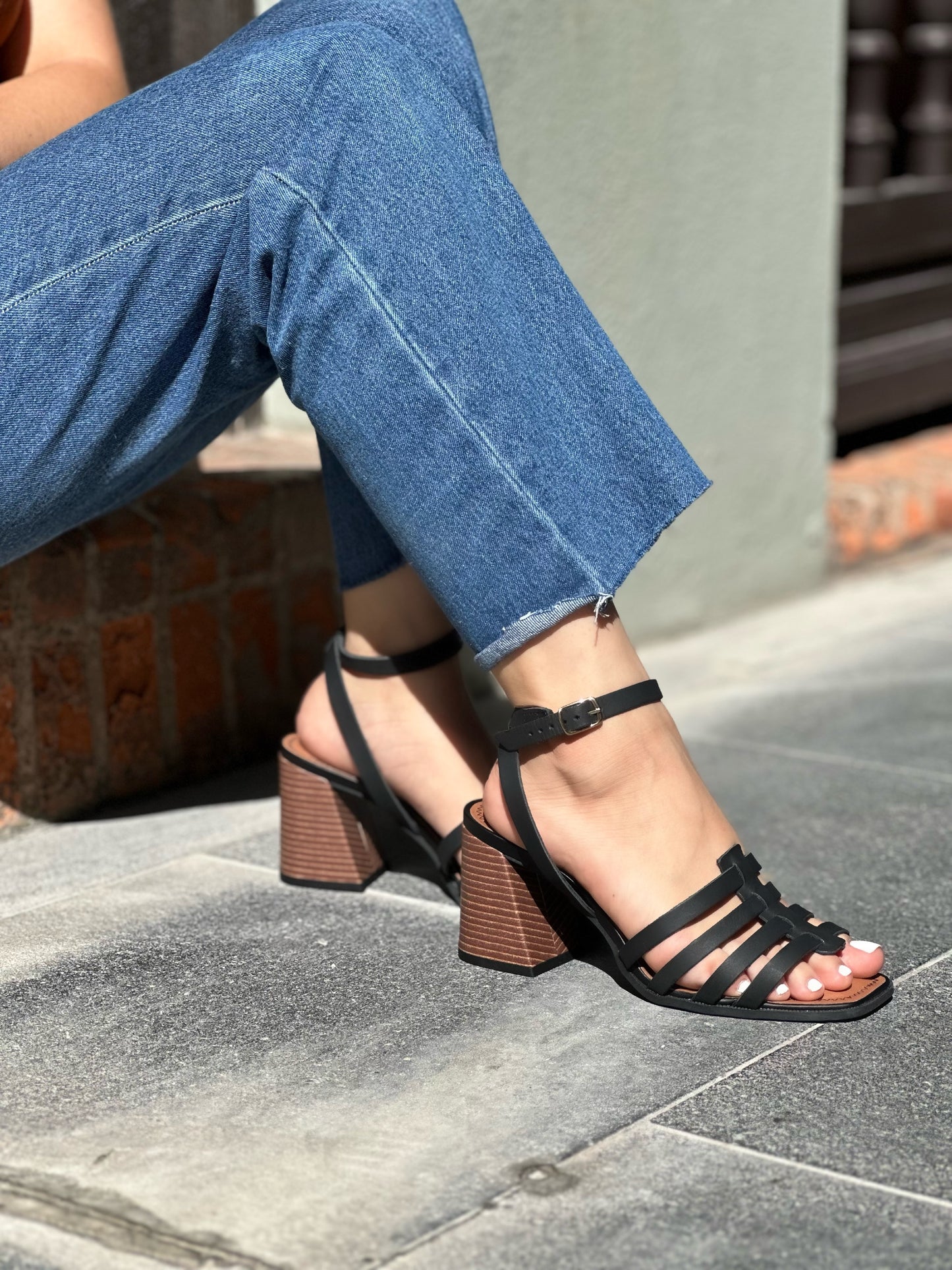 Dalila Black Sandal