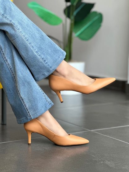 Emma Caramel Heel - Stela The Shoetique