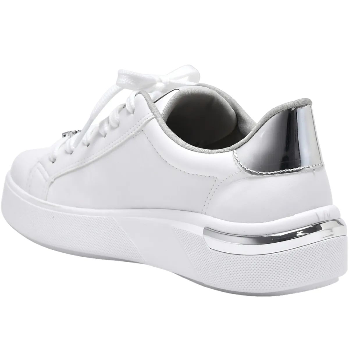 Silver Accent White Sneaker 14106-04